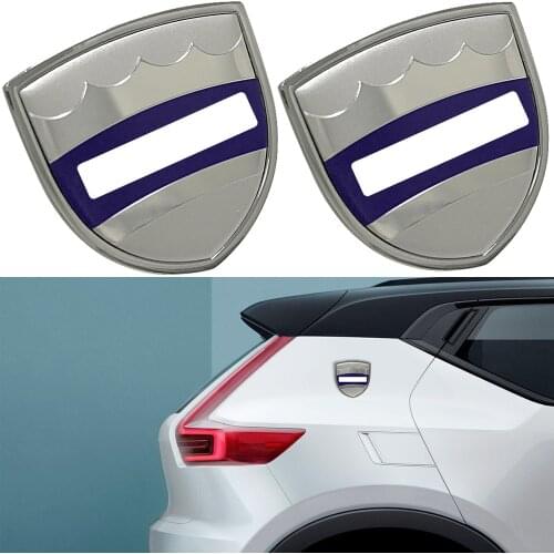 For VOLVO Letters Logo Nameplate Car Fender Trunk Insignia Sticker 3D For S80 S90 C30 C60 C70 C70 XC80 V70 V90 XC40 Car Styling