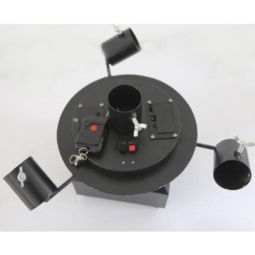 Rotate Cold Spark Firework Machine Wireless Remote Indoor Outdoor Fountain Fireworks for Wedding Christmas Party Stage Equipment