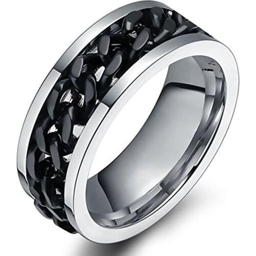 YWSHMAN Punk Rings