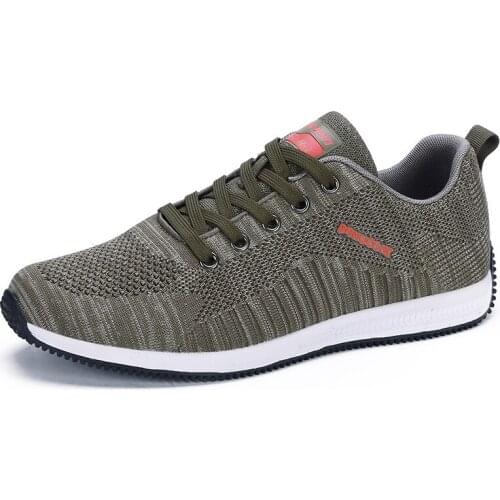 2020 Listing High Quality Walking Jogging Breathabl Footwear Stylish Leisure Outdoor Light Shoes Mesh Mens Shoes Casual 44