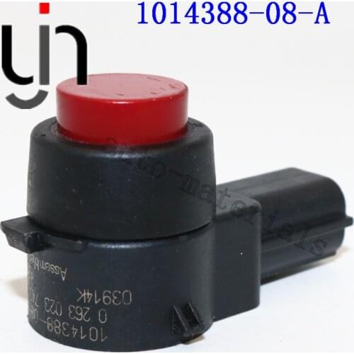 4Pcs NEW OEM 0263023743 Front Parking Sensor Assist for 12-15 Tesla Model S 70 S P85D S 85D S 90 Front 1014388-08-B