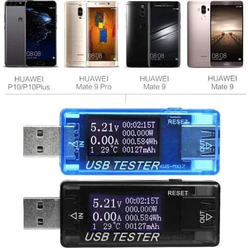 8 in 1 LCD USB Current Voltage Detector Charger Capacity Tester Meter Power Bank