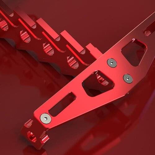 Aluminum alloy Motorcycle lisence plate rack anti-rust 2 in 1 Motorcycle Rear Stop Break Light Motor Bulb Mounting Accessories