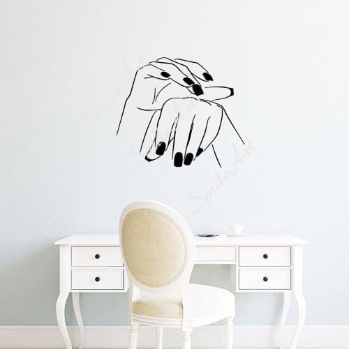 Free shipping Manicure Nursery Wall Stickers Vinyl Art Decals For Kids Rooms Home Decor Sticker Mural