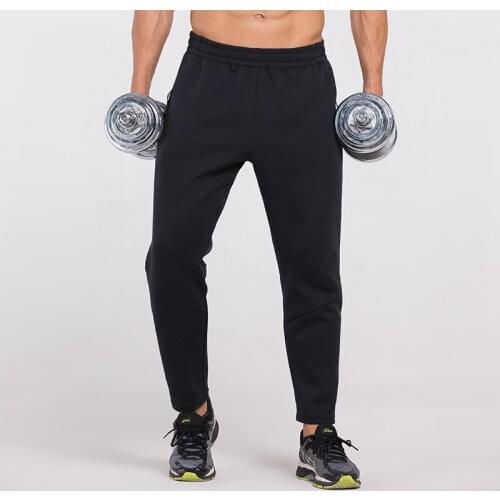 Outdoor Training Men cotton Running Sports Jogging Basketball Gym Pants Exercise Fitness Elastic Waist Sweatpants Long Trousers