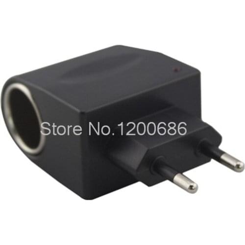 AC TO DC Household Lighter 12V1.5A Household European Regulation Conversion Socket 18W Charger Tester