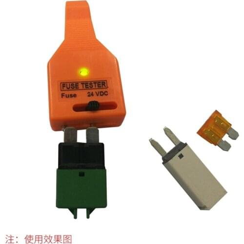 Mini Portable Multifunctional DC 24V Automotive Car MAXI ATO/ATC ATM Blade Fuse Tester Checker Puller Removal Tool