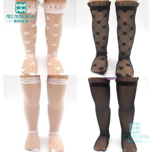 Fashion toys doll long leg socks for 40-43cm Cinderell Girls gift