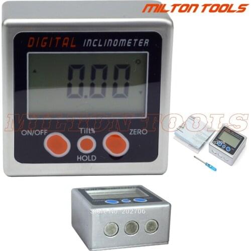 Electronic protractor digital inclinometer goniometro electronic level digital angle gauge magnetic digital protractor