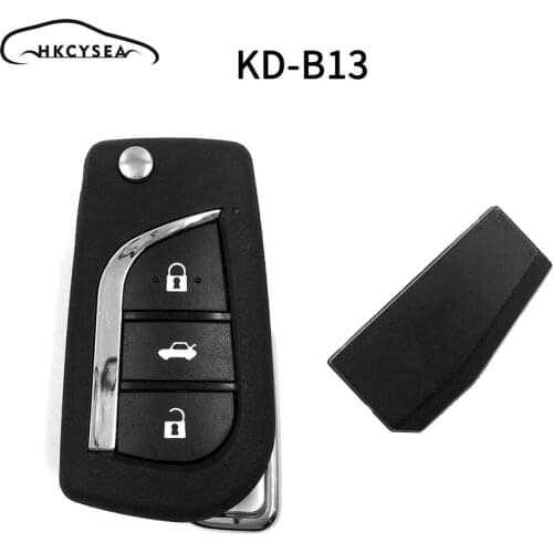 KEYDIY Original B13 3 Button Remote Key for KD900 URG200 Mini KD and HC(4C 4D 46 G) Chip for KD-X2 H618PRO Tango