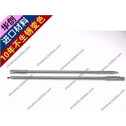 Medical orthopedic instrument spine screw rod system long screwdriver quick coupling square interface Hexagon hex screw 3.0