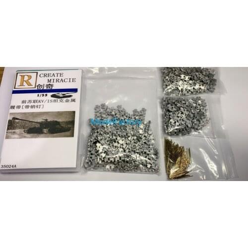 R-Model CQ35024A 1/35 Metal Track and Metal Pin For Russian JS-1/JS-2 ISU-152