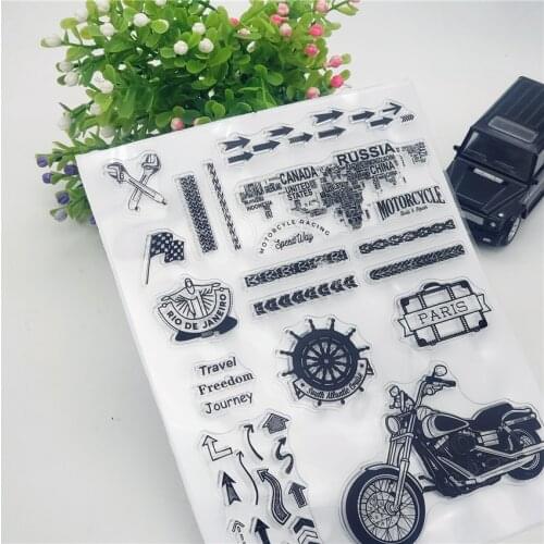 14*18CM rain mushroom Transparent Seal Clear Stamps Silicone Seal Roller Stamps DIY Scrapbook Album / Card Production Easter
