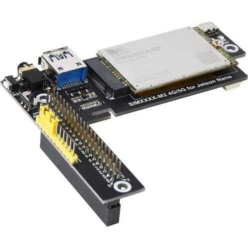 SIM8200EA-M2 5G Module Designed For Jetson Nano, 5G/4G/3G Support, Snapdragon X55 Onboard, Multi Mode Multi Band