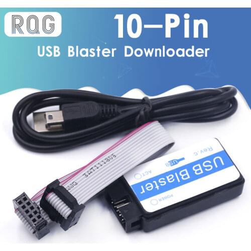 USB Blaster Mini USB Cable 10-Pin JTAG Connection Cable for CPLD FPGA NIOS JTAG Programmer Support All ATLERA Device