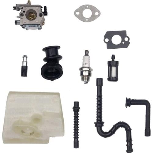 WT-194 Chain Saws Carburetor Air Filter Turn up kit fit for 026 MS240 024 024S MS260 Chainsaws for Walbro WT-194 WT-194-1