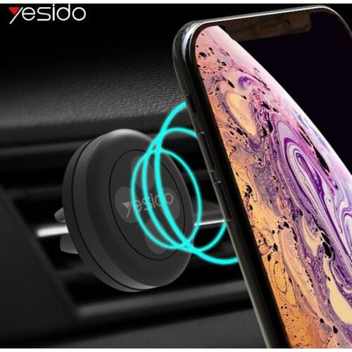 Yesido C28 Magnetic Car Phone Holder Air Vent Mount Holder For Phone In Car Magnet Mobile Phone Stand For iPhone Magnetic Holder