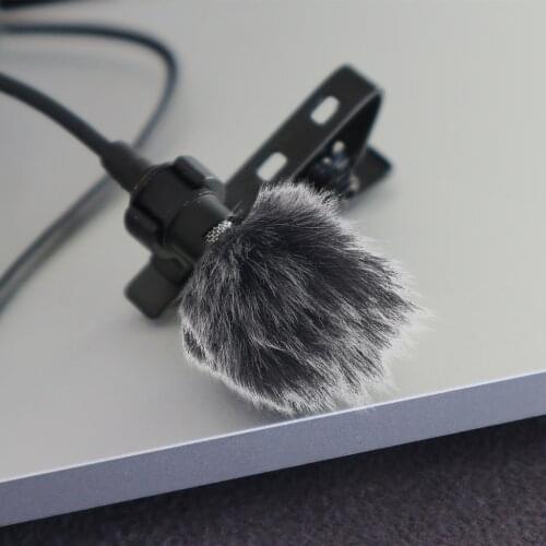 Anti-Wind Noise Prevention Mic Windscreen Wind Muff Lapel For Meeting Stage