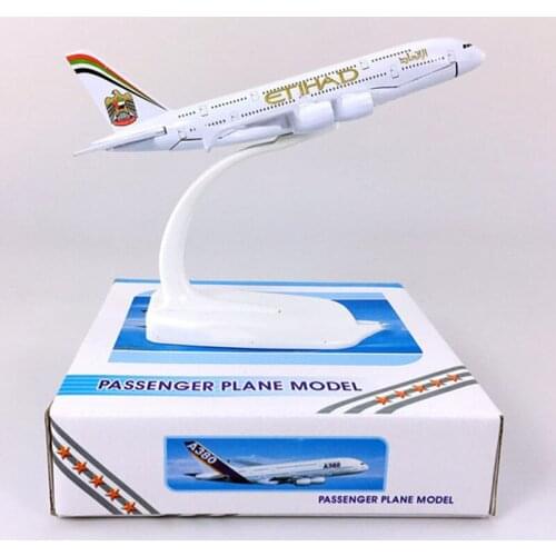14CM 1:400 Airbus A380 model ETIHAD airplanes with base alloy aircraft plane collectible display toy model collection