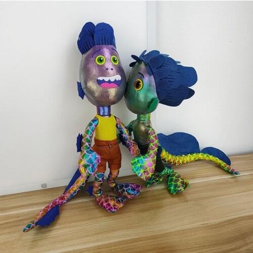 28/43cm Disney Pixar Luca Sea Monster Plush Toy Alberto Giulia Sea Monster Boy Girl Halloween Christmas Gift Luca Plush