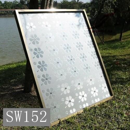 60cmx5m White Frost Privacy Frosted Window Film Matte Opal Etch Tinting Tint Glass Vinyl Self adhesive DIY frosty