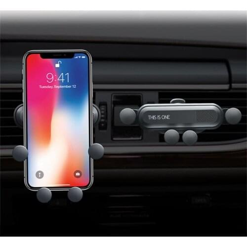 Car Gravity Support Phone Holder For Mini One Cooper R50 R52 R53 R55 R56 R57 R58 R60 R61 PACEMAN COUNTRYMAN CLUBMAN COUPE