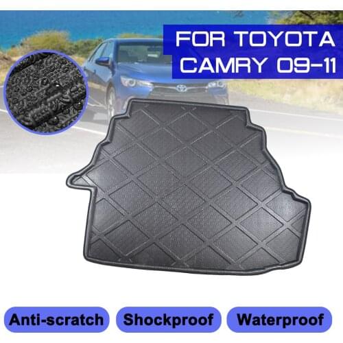 Car Floor Mat Carpet Rear Trunk Anti-mud Cover For Toyota Camry 2009 2010 2011