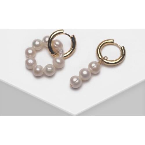 Amorita boutique Natural pearl fashionable charm style drop earrings