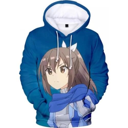 Childrens Hoodies Anime NewWorld Online Hoodies Men/women Game Outwear Emilia Hoodie Multicoloured Coat Boys/girls Kids Clothes