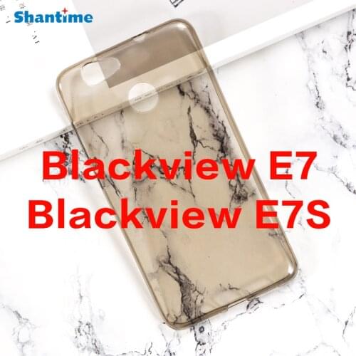 For Blackview E7 Gel Pudding Silicone Phone Protective Back Shell For Blackview E7S Soft TPU Case