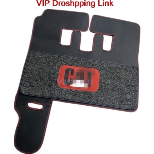 For CAT 311 320 323 330 336 GC Cab Floor Adhesive Floor Mat Carpet Floor Mat Double Layer High Quality Excavator Accessories