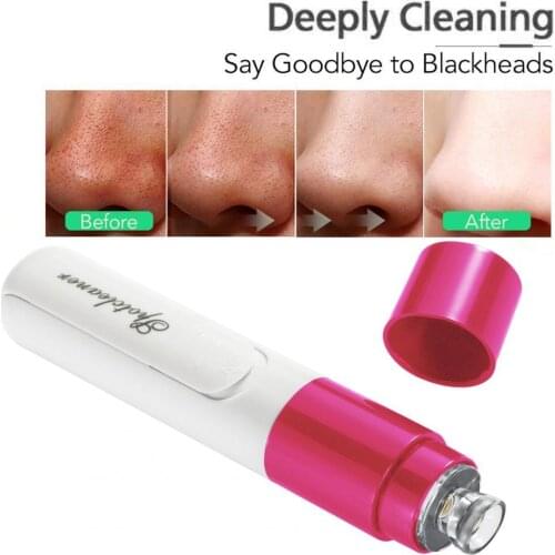 Electric Face Cleaner Pore Cleaning Mini Blackhead Remover Face Dirt Pore Cleaner for Home Use Blackhead Remover Face Cleaner