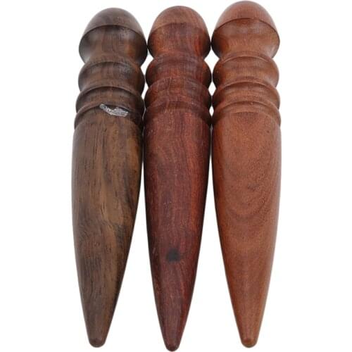 Hot Sale Sandalwood Leather Polishing Tool Leather Edge Burnisher Wood Polishing Stick For DIY Handmade Leathercarft