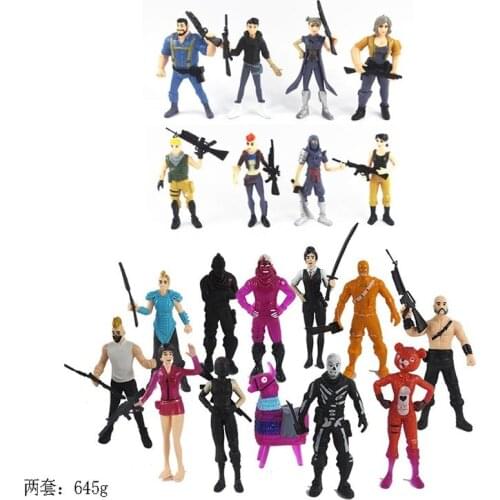 10-15cm Toy Game Anime Figure Model Toys Second Generation Toy Doll with Weapon Series Kids Christmas Toy Birthday Gift