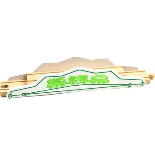 P119 Wooden Bulk Track Accessories, Rocker Tracked Wooden Trail