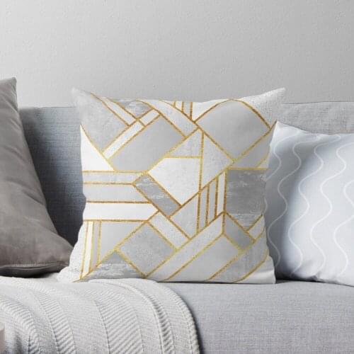 Gold City Polyester Decor Pillow Case Home Cushion Cover 45*45cm
