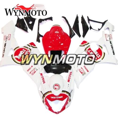 Complete Fairings Kit For GSXR1000 2005-2006 05 06 K5 Injection Fairing ABS Plastics Fairings Bodywork Cowlings Frame Red White