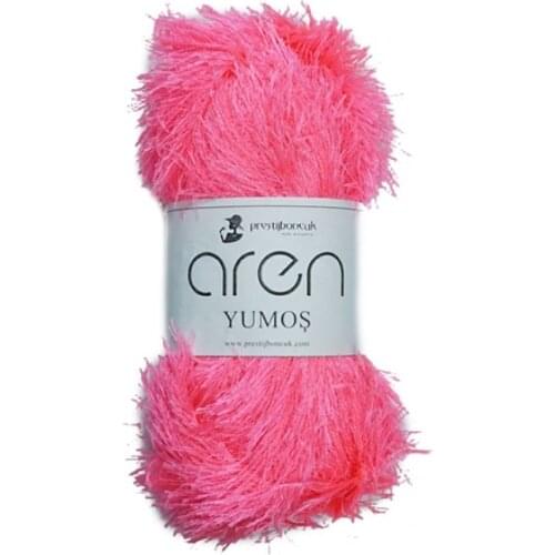 Aren Yumos Beard Yarn 100% Polyester 100 gr. 160 meters Fog Number 5-6 Can Be Used On Sweaters, Blouses, Hats 3 PCS