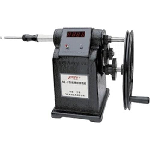 Manual Coil Winder Hand Coil Counting Winding Winder Machine for Thick Wire 2.5mm NZ-7