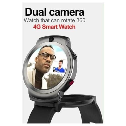 DM28 1.6 Inch Full Screen Android 7.1 Smart Watch Men Women 3G RAM 32G ROM LTE 4G Sim GPS WIFI Heart Rate Monitor Smartwatch