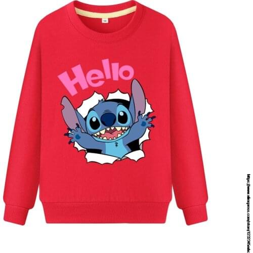 Grils Hoodies Sweatshirts Long Sleeves Stitch Long Sleeves Winter Fashion Kids Sweatshirts New little girl clothes childrens