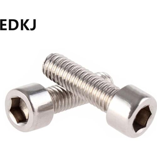 10 PCS M5/M6M8 inner connection of industrial aluminium profile fittings M5/M6M8 Hexagon socket head bolt