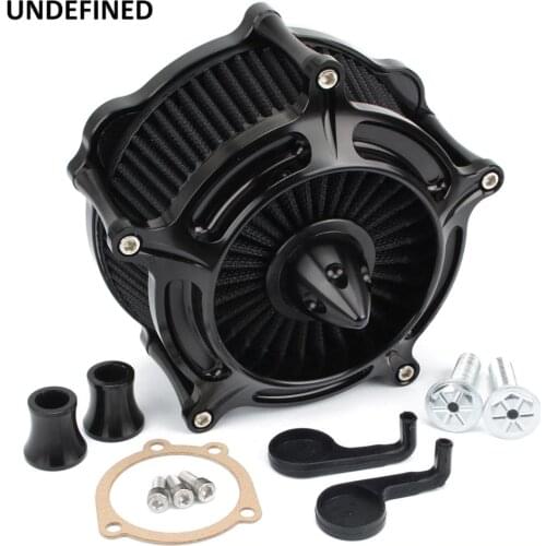 Air Filters Black Turbine Motorcycle Air Cleaner Intake Filter For Harley Sportster Iron XL 883 1200 Forty-Eight Seventy-Two