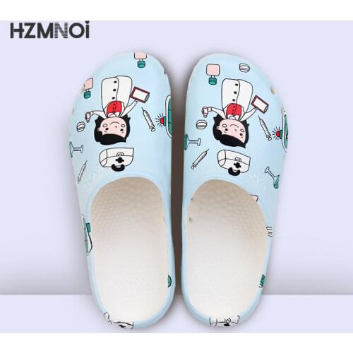 Women Casual Slippers Medical Doctors Nurses Surgical Shoes Work Flat Slippers Operating Room Lab Slippers Ladies Fashion Shoes