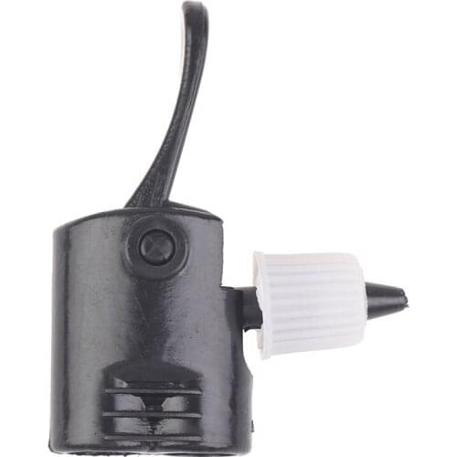 1pc Bicycle Pump Nozzle Hose Adapter Double Head Pumping Parts Accessories Valve Converter Inflatabl