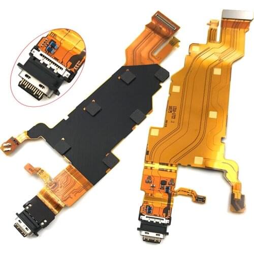 10pcs/lot For Sony Xperia XZ2 Premium H8166 XZ2P Plus 5.8" Dock Connector Micro USB Charger Charging Port Flex Cable