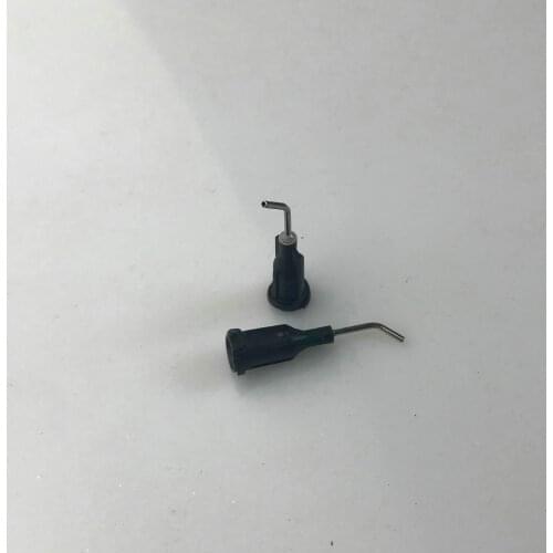 50pk 19gauge 45degree-prebent 1/2-inch Blunt Needle Dispense Tip ,Glue Dispensing Needle