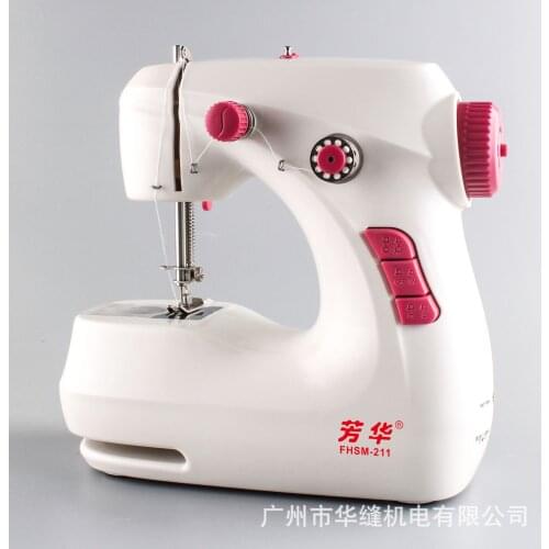 Household sewing machine electric mini small semi-automatic eating thick micro sewing machine