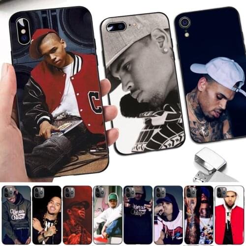 TOPLBPCS Chris Brown Breezy Phone Case for iPhone 11 12 pro XS MAX 8 7 6 6S Plus X 5S SE 2020 XR case