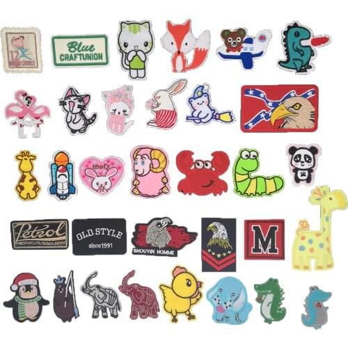 Childrens space rocket patch micro-chapter can be sewn jacket coat DIY clothing craft supplies accessories 1PCS for sale